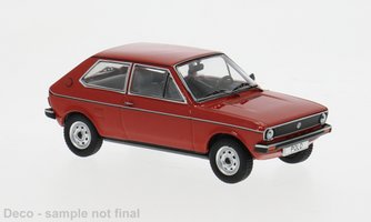 VW Polo MK I, red, 1975