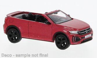 VW T-Roc Convertible, metallic-red, 2022