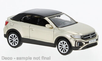 VW T-Roc Convertible closed, metallic-beige, 2022