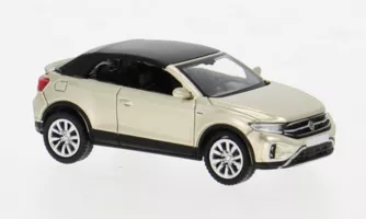 VW T-Roc Convertible closed, metallic-beige, 2022