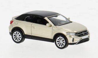 VW T-Roc Convertible closed, metallic-beige, 2022