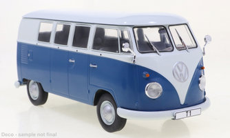 VW T1, biela/modrá, 1960