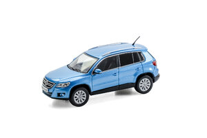 VW Tiguan modrá metalíza 2007