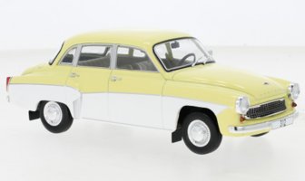 Wartburg 312, žlutá/bílá, 1965