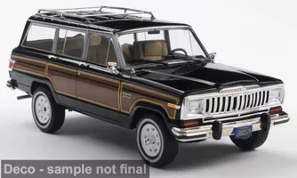 Jeep Grand Wagoneer, schwarz/Holzoptik, 1981