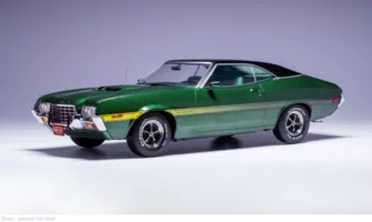 Ford Gran Torino Sport, tmavo zelená, 1972