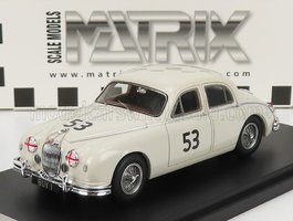 JAGUAR MKII 3.4 LITRE N 53 2nd SIVERSTONE ANNUAL INTERNATIONAL TROPHY MEETING 1959 biela