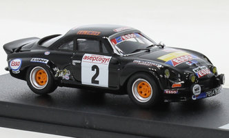 Alpine Renault A110, No.2, Rally du Mont Blanc, 1976