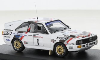 Audi sport quattro, No.1, Rallye Manx, H.Mikkola/A.Hertz, 1984