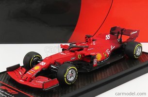 FERRARI SF21 F1 TEAM SCUDERIA FERRARI MISSION WINNOW N 55 4th ITALY GP