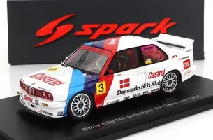 BMW - 3-SERIES M3 (E30) - BIELA MODRÁ ČERVENÁ