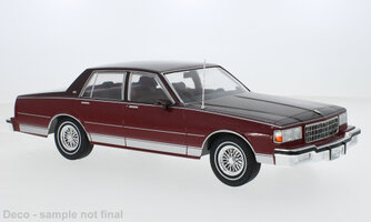 Chevrolet Caprice, metalická červená/metalická tmavo červená, 1987