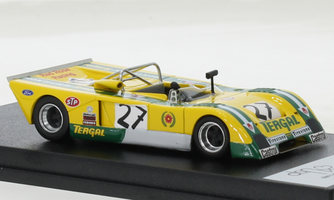 Chevron B21, RHD, No.27, Vila Real, J.Bridges, 1974