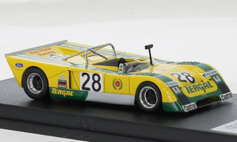 Chevron B21, RHD, No.28, Vila Real, J.Juncadella, 1974