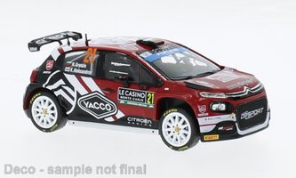 Citroen C3 Rally 2, No.21, WRC, Rallye Monte Carlo, N.Gryazin/K.Aleksandrov, 2024