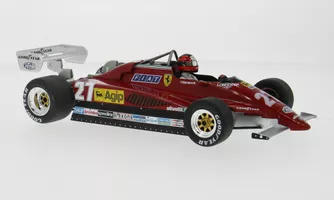 Ferrari 126C2 Formula 1 GP Monaco 1982 #27