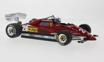 Ferrari 126C2, Formula 1, GP Monaco, 1982, Scuderia Ferrari
