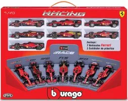 Ferrari 7 Car Set: SF90 + SF1000 + SF21 + F1-75 + SF23 + 2xSF24