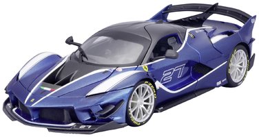 Ferrari FXX-K Evo,  metalická modrá, No.27, 2018