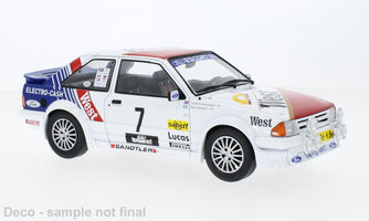 Ford Escort MK III RS Turbo, No.7, Haspengouw Rally, S.Andervang/A.Schoonenwolf, 1985
