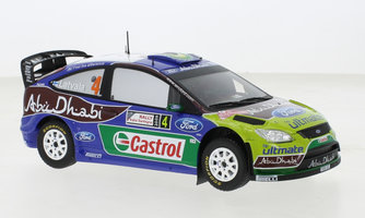 Ford Focus RS, No.3, WRC, Rally Sardinia, M.Hirvonen/J.Lehtinen, 2009