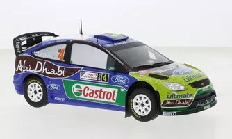 Ford Focus RS, No.3, WRC, Rally Sardinia 2009