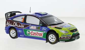 Ford Focus RS, No.4, WRC, Rally Sardinia 2009