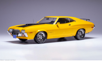 Ford Gran Torino Sport, žlutý, 1972