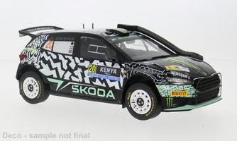  Skoda Fabia Rally2, Rally WM, Safari Rallye Kenia
