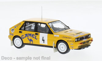 Lancia Delta Integrale 16V, No.4, Camel, Rally Bohemia, 1990