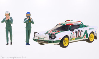 Lancia Stratos HF, No.10, Rally Monte Carlo, Víťaz Monte Carlo s 2 figurkami