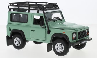Land Rover Defender with roof rack