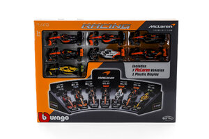 McLaren 7 Car Set: MCL36 + 2xMCL60 + MCL60 + MCL38