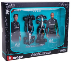 Mercedes 2er-Set: AMG Petronas F1 W15, 2024