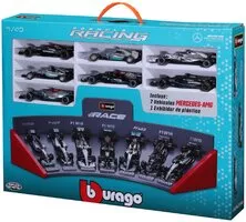 Mercedes 7 Car Set: W05 + W07 + W10 + W12 + W13 + W14 + W15