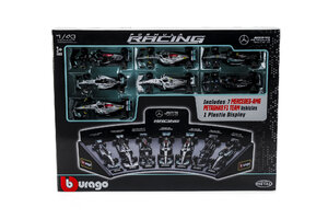Mercedes 7 Car Set: W05 + W07 + W10 + W12 + W13 + W14 + W15