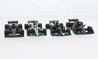 Mercedes set  2x W14, W13 a W12 TEAM MERCEDES-AMG Petronas Formula One