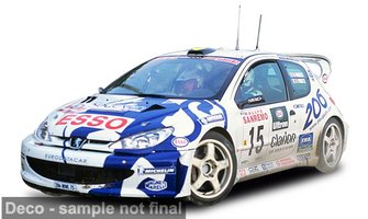 Peugeot 206 WRC, Rally San Remo, 1999, #15