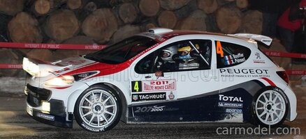 Peugeot 207 S2000, No.4, Rallye WM, Rallye Monte Carlo, B.Bouffier/X.Panseri, 2011