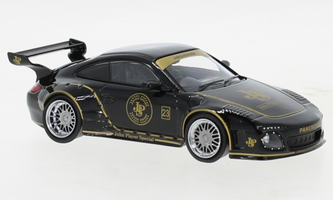 Porsche 997, čierna/Decorated, John Player Special, Basis, No.23