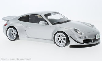 Porsche RWB 997,strieborná