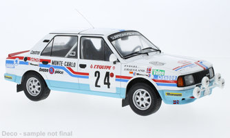 Skoda 130 L, No.24, WRC, Rally Monte Carlo , J.Haugland/P.Vegel, 1987