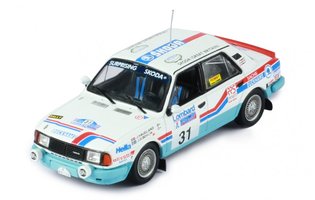 Skoda 130 L, No.31 J.Haugland / J.-O.Bohlin, - RAC Rallye, -1987