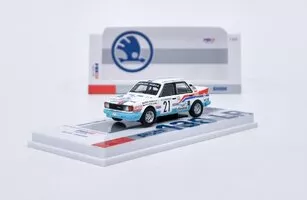 Škoda 130 LR Rally Bohemia 1988, no. 21