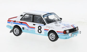 Skoda 130L, No.8, Rallye Bohemia, L.Krecek/B.Motl, 1988