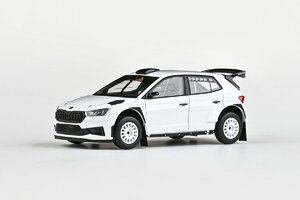 Škoda Fabia IV RS Rally2 (2022) bílá "štěrková kola 2"