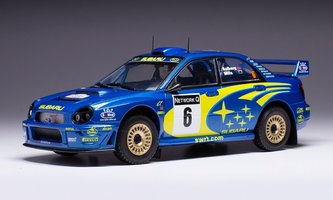 Subaru Impreza S7, No.6, WRC, Rally of Great Britain, P.Solberg/P.Mills, 2001