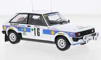 Talbot Sunbeam Lotus No.16 Rally Monte Carlo 1981