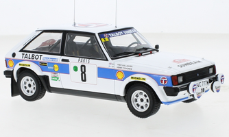 Talbot Sunbeam Lotus  No.8 Rally Monte Carlo 1981