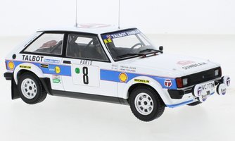 Talbot Sunbeam Lotus  No.8 Rally Monte Carlo 1981